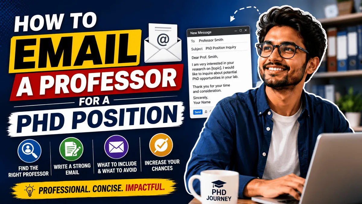 How to Email a Professor for a PhD Position: The Template That Gets Replies